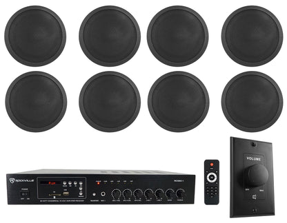 RCS80-1 + CCL6T Black 2-Pack + VOL70100 Black