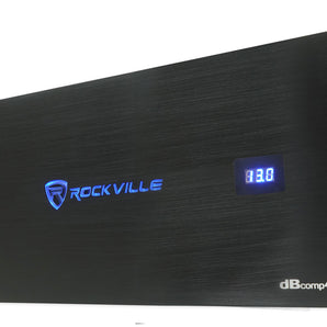Rockville dBcomp4 Competition Mono Amplifier 3000w RMS Dyno-Certified! Car Audio Amp