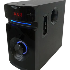 Rockville HTS45 600w 5.1 Channel Bluetooth Home Theater Audio System+Subwoofer