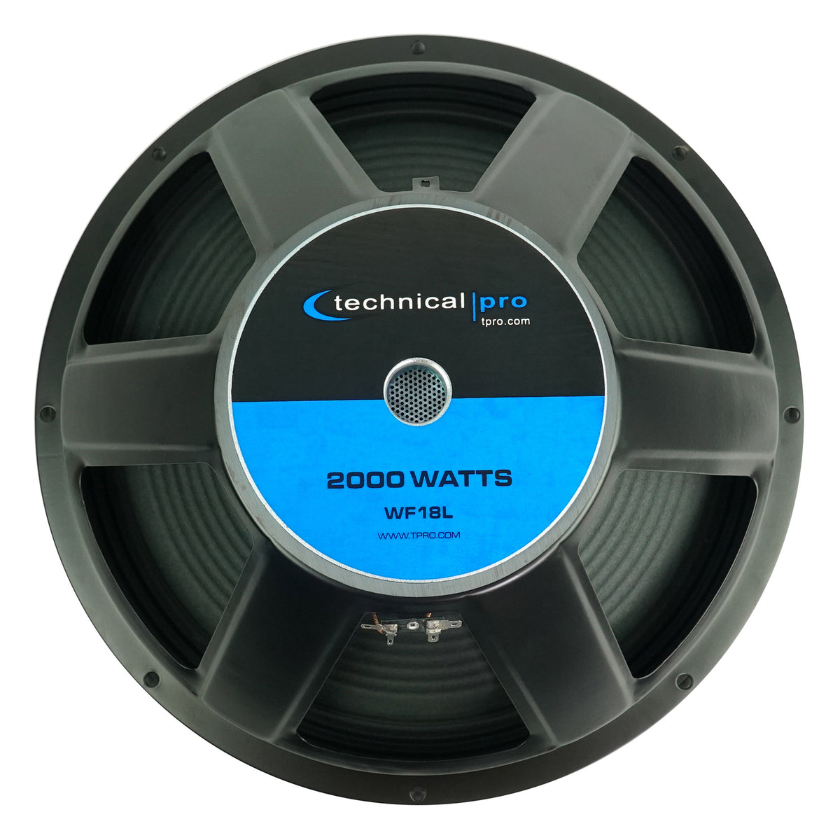 Technical Pro WF18L 18'' 2000w Raw Subwoofer Pro Sub Woofer, 3" Voice Coil