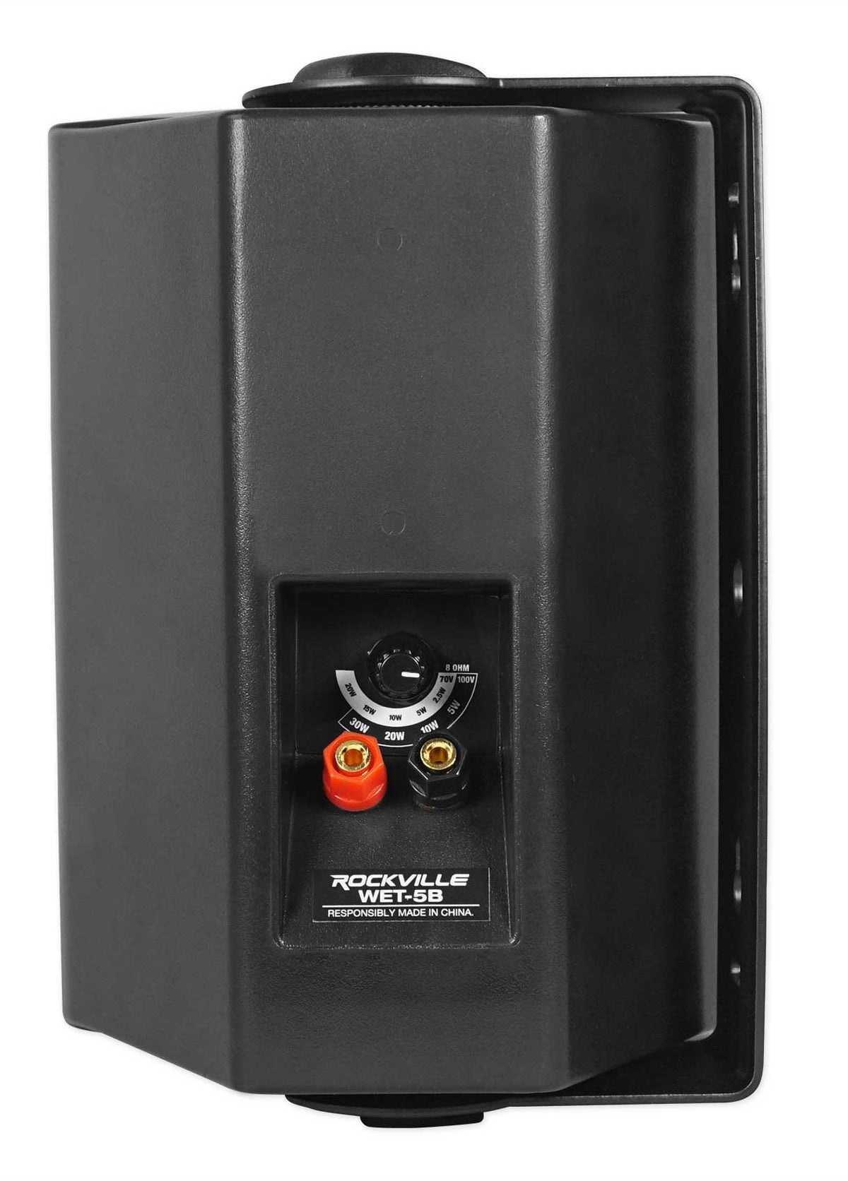 JBL VMA1120 Commercial 70v Amplifier+6) Black 5.25" Wall Speakers For Restaurant