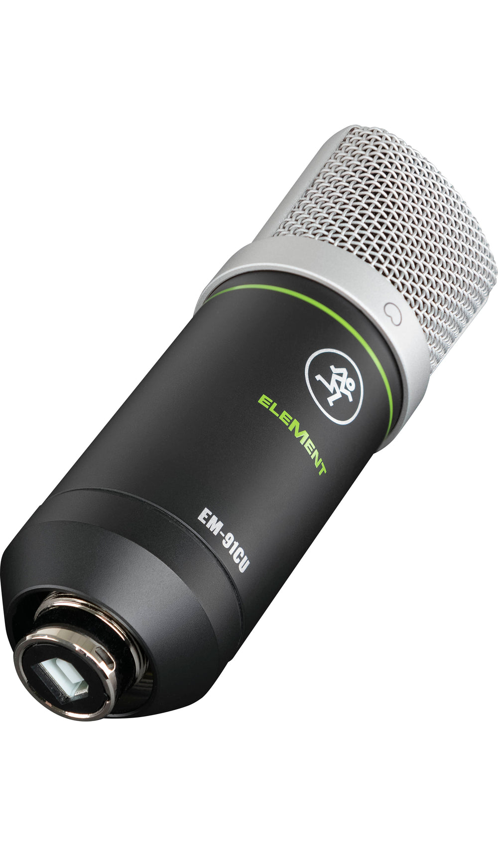 Mackie EM-91CU USB Condenser Recording Zoom Podcast Microphone Mic+Vocal Shield