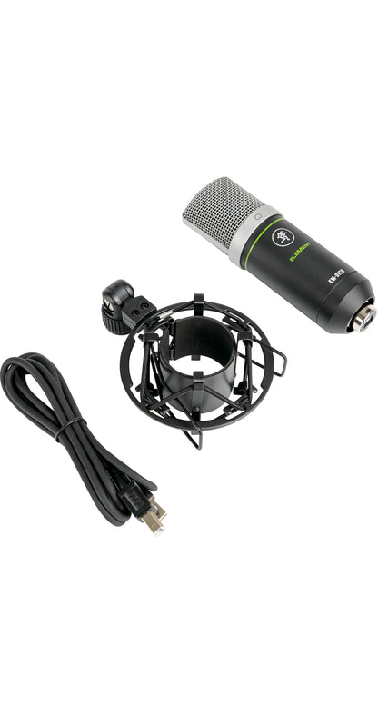 Mackie EM-91CU USB Condenser Recording Zoom Podcast Microphone Mic+Vocal Shield