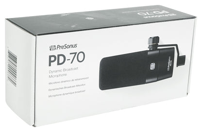 308P MkII 8" Studio Monitor Pair with PreSonus PD-70 Broadcast Microphone
