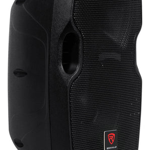Rockville BPA8 8 inch Professional Powered Active 300w DJ PA Speaker w Bluetooth
