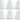 10 Rockville PEN-65T White 6.5" 70V Hanging Pendant Speakers For Office/Bar/Cafe