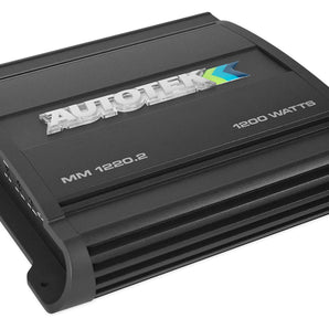 Autotek MM1220.2 1200 Watt 2/1 Channel Car Amplifier Stereo Amp with 35A fuse