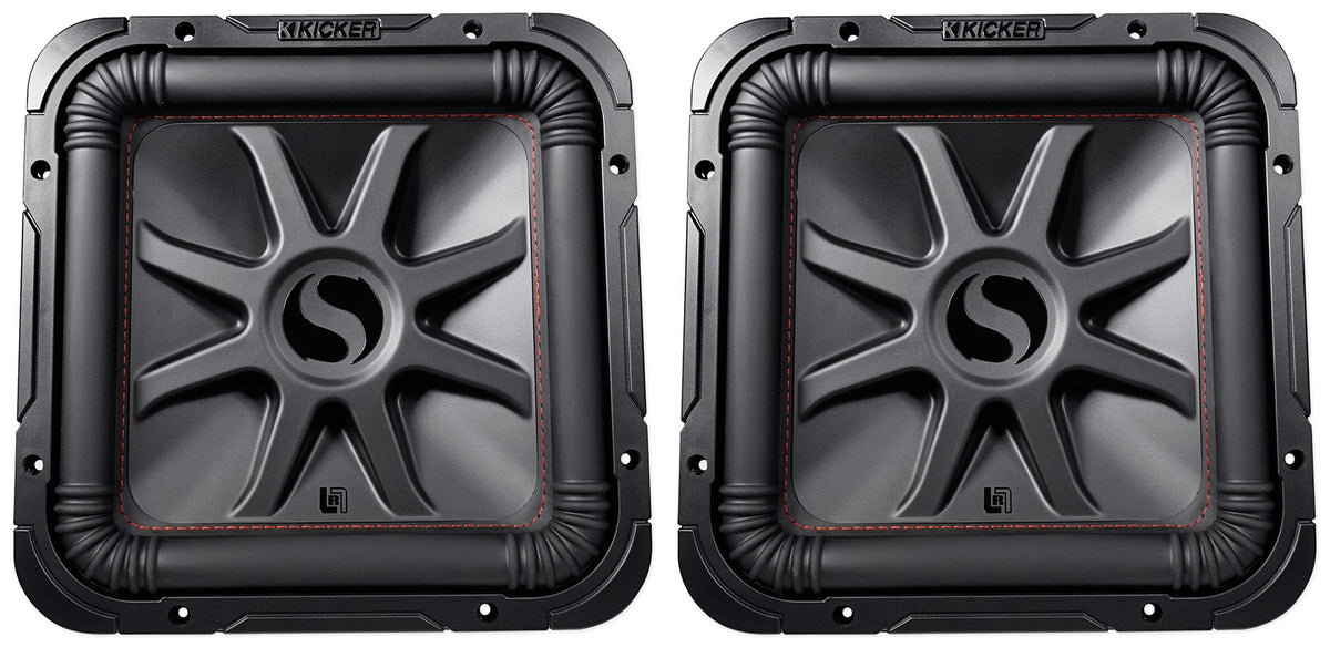 (2) 45L7R122 12" L7R Solo-Baric Car Subwoofers, DVC 2-Ohm