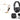 AKG C111 LP Ear-Hook Ear-Set Microphone Mic+Windscreen+Carry Pouch+Headphones