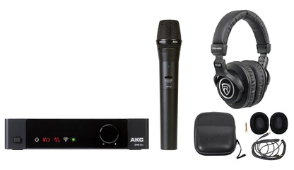 DMS100 4-Channel Wireless Microphone System with PRO-M50 Headphones