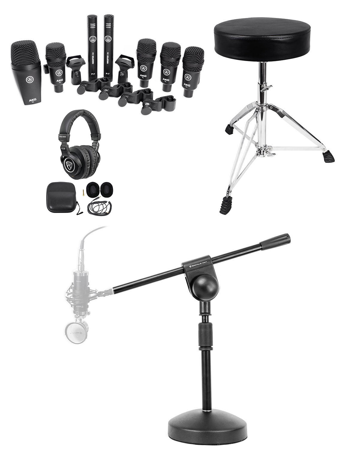 Drumset Session I+RDS30+RKDS+PRO-M50