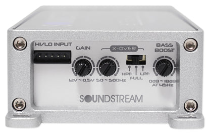 Soundstream ST2.1000D 1000w 2-Channel Amplifier Amp For Polaris RZR/ATV/UTV