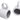 (2) Rockville MAC525W 5.25" White Marine Wakeboard Tower Speaker Pod Enclosures