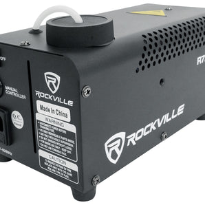 Rockville R720L Fog/Smoke Machine w/ Remote+Fluid+Multi Color LED Built In!