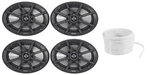 6x9" Powersports Speaker Bundle with Waterproof Wire
