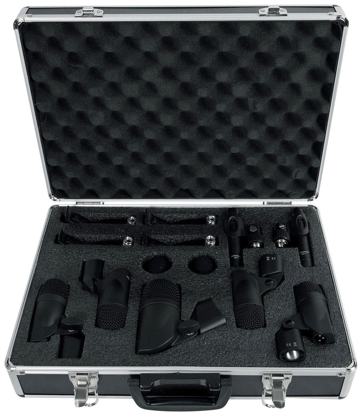 PRESONUS DM-7 Seven-Piece Drum Microphone Kit 7 Drum Mics w/ Case