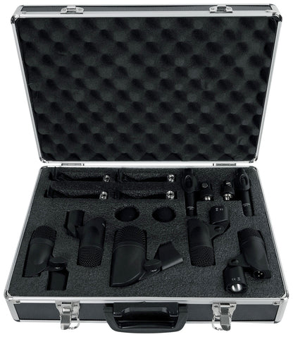 PRESONUS DM-7 Seven-Piece Drum Microphone Kit 7 Drum Mics w/ Case