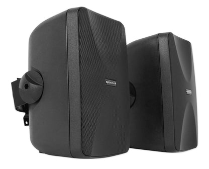 JBL VMA2120 2-Ch Commercial 70V Amplifier+(2) Wall+(4) Ceiling Speakers in Black