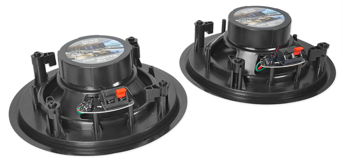 DV4000 4000W Home Theater DVD Receiver w/(4) 8" Black Ceiling Speakers