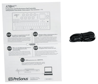 PRESONUS ATOM SQ Hybrid MIDI USB Keyboard Pad Ableton Production DJ Controller