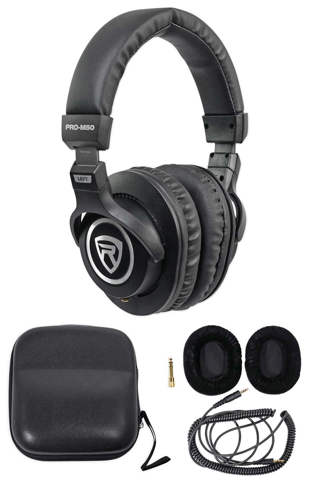 AT875R Shotgun Microphone & PRO-M50 Studio Headphones Bundle