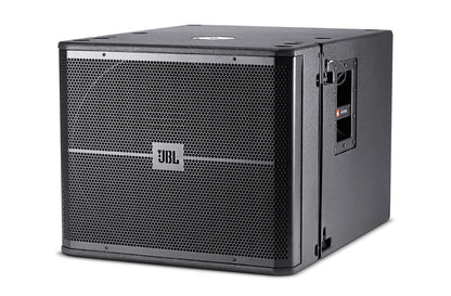 JBL VRX918SP Powered Active 18" 1500 Watt Subwoofer Sub w/DSP+Audio Technica Mic
