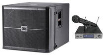 VRX918SP Subwoofer + ATW-3212/C510DE2 Wireless Mic