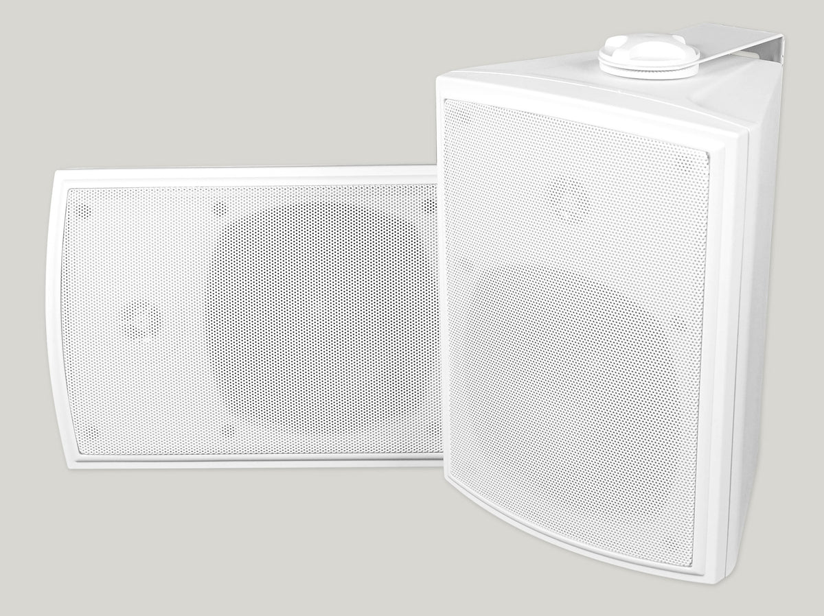 (2) Rockville HP5S-8 5.25" Outdoor/Indoor Home Theater Speakers w/Swivel Bracket
