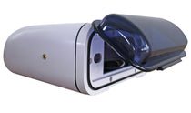 Rockville RMH200W Single DIN Marine Radio Waterproof Gimbal Housing White