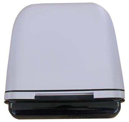 Rockville RMH200W Single DIN Marine Radio Waterproof Gimbal Housing White