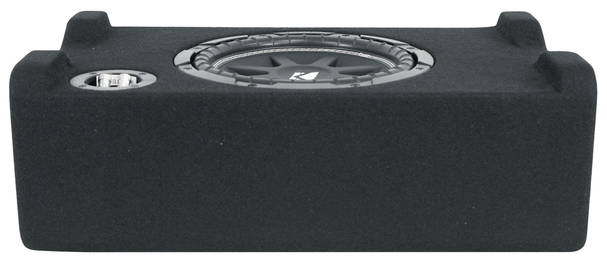 KICKER 48CDF104 Comp12 10" 300w Down Firing Car Subwoofer+Mono Amplifier+Amp Kit