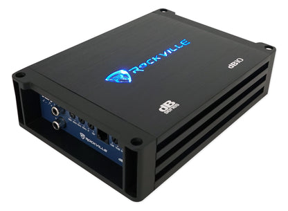 KICKER 48CDF104 Comp12 10" 300w Down Firing Car Subwoofer+Mono Amplifier+Amp Kit