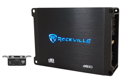 KICKER 48CDF104 Comp12 10" 300w Down Firing Car Subwoofer+Mono Amplifier+Amp Kit