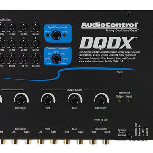 AudioControl DQDX 6 Channel Digital Signal Processor DSP + Remote Audio Control