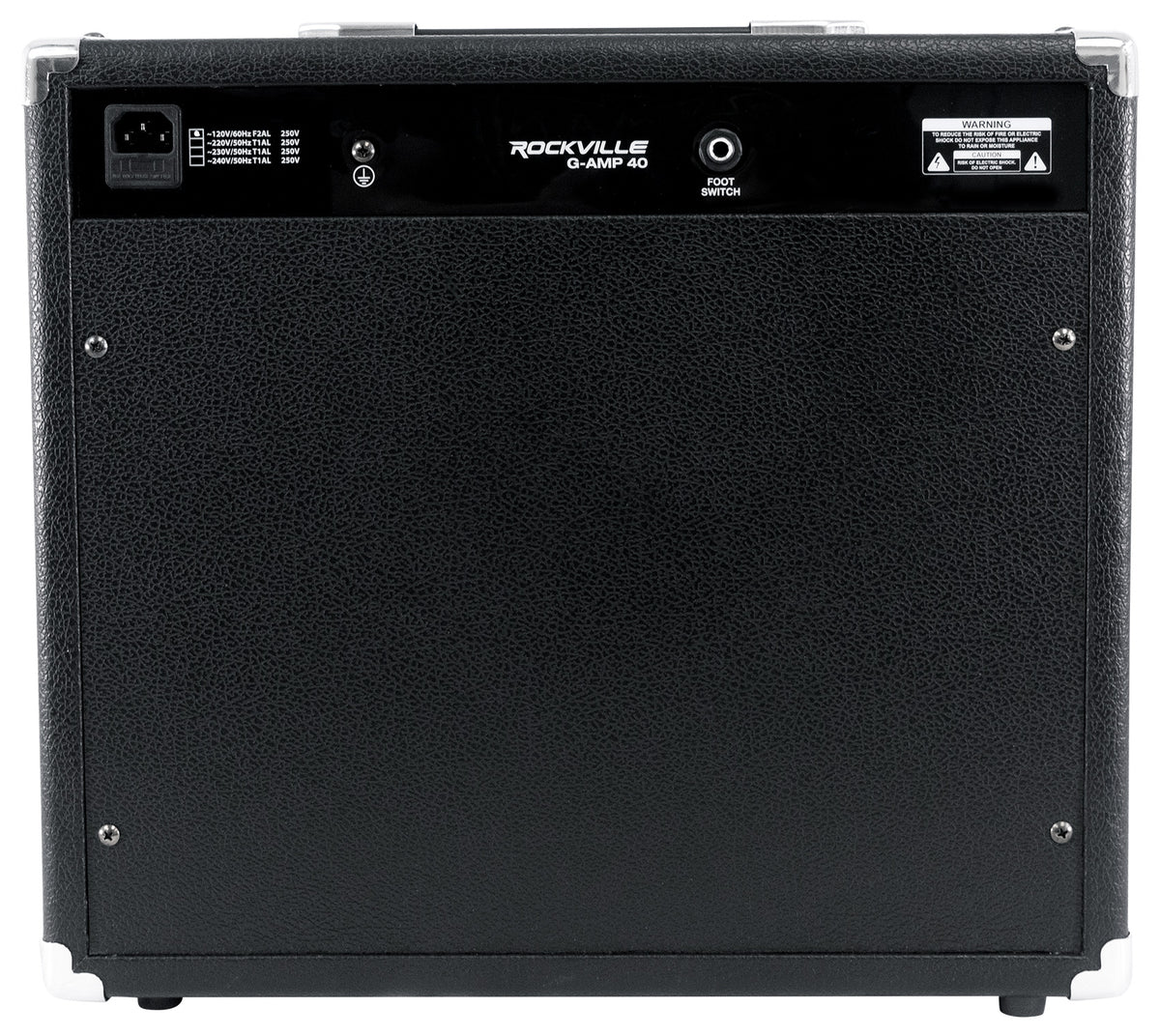 Rockville G-AMP 40 Guitar Combo Amplifier Amp Bluetooth/Mic In/USB/Footswitch
