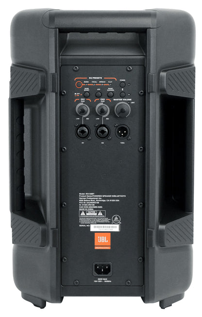 JBL IRX108BT 8" 1000 Watt Powered Active DJ Portable PA Speaker w/ Bluetooth
