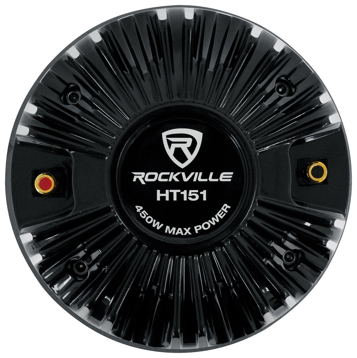 Rockville HT151 3" 450w Car/Pro Aluminum Horn Titanium Tweeter w/ 3" Voice Coil