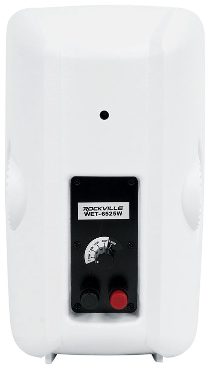 JBL VMA1120 Commercial/Restaurant Amplifier Mixer+(4) White 6.5" Wall Speakers