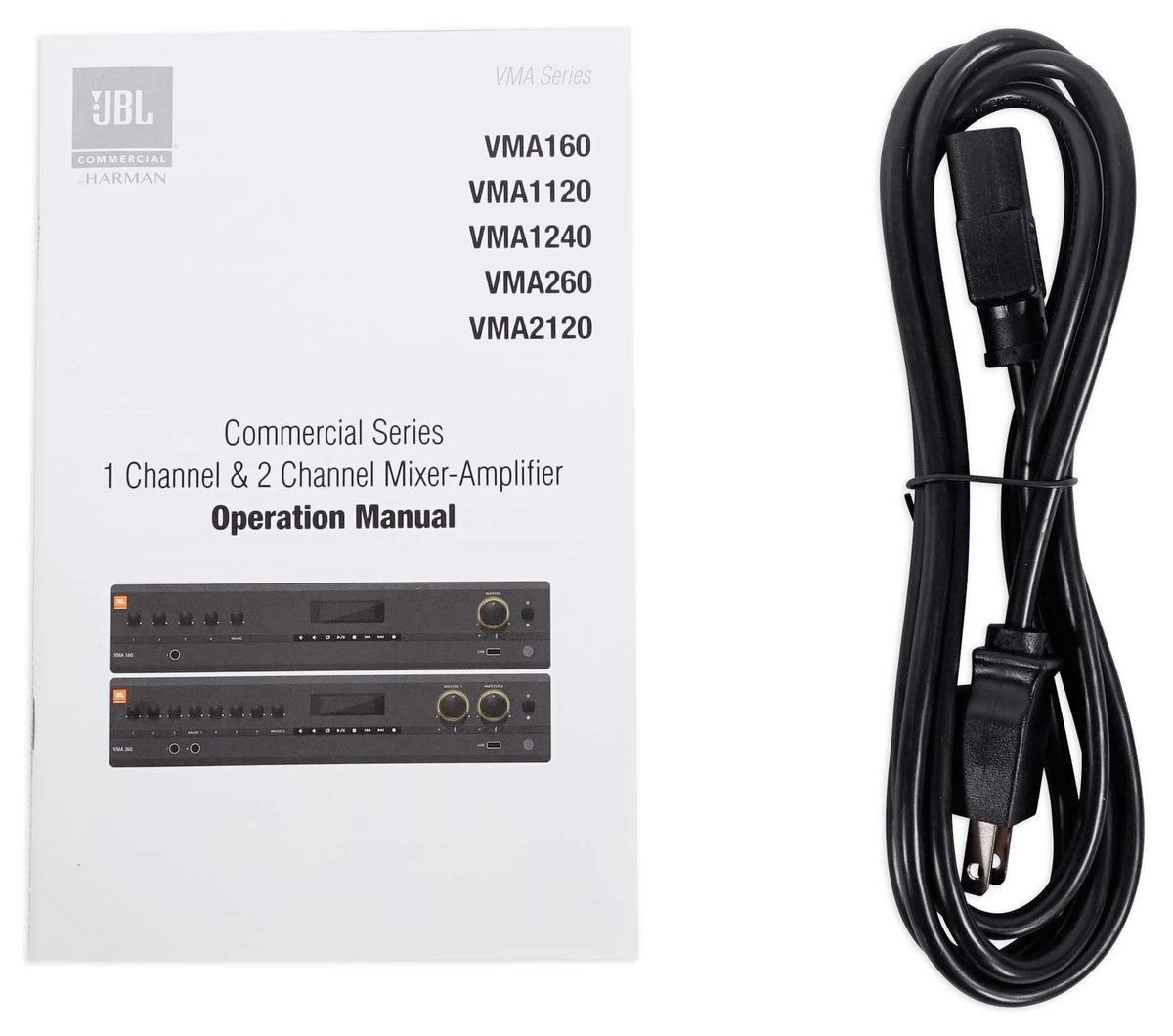 JBL VMA1240 Commercial/Restaurant 70v Bluetooth Mixer/Amplifier+8) Wall Speakers