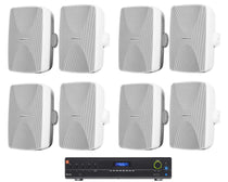 JBL VMA1240 Commercial/Restaurant Bluetooth Mixer/Amplifier+(8) Wall Speakers