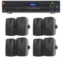JBL VMA1240 Commercial/Restaurant 70v Bluetooth Mixer/Amplifier+8) Wall Speakers