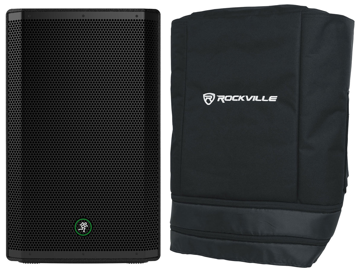 Thrash215 1300W Powered PA Speaker with Padded Slip Cover