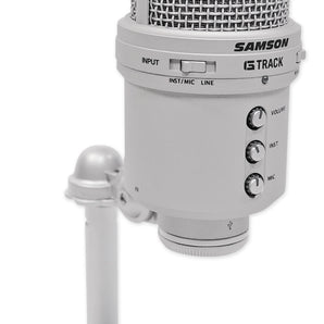 Samson G-Track Recording Podcast USB Microphone+Interfacet+Headphones + Shield