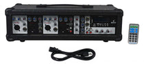 Rockville 800w Powered 4 Channel Mixer/Amplifier w Bluetooth/EQ/Effects