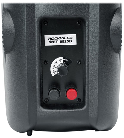 VMA1120 Amplifier + (4) WET-6525B Black Wall Speakers Bundle