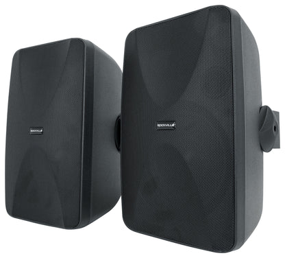 VMA1120 Amplifier + (4) WET-6525B Black Wall Speakers Bundle