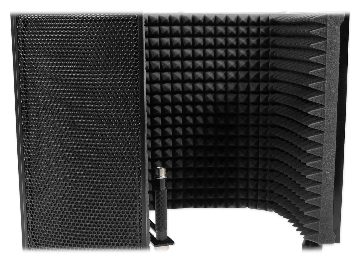 Recording Starter Kit w/ Monitors, Mixer, Mic, Headphones, Shield, Cables