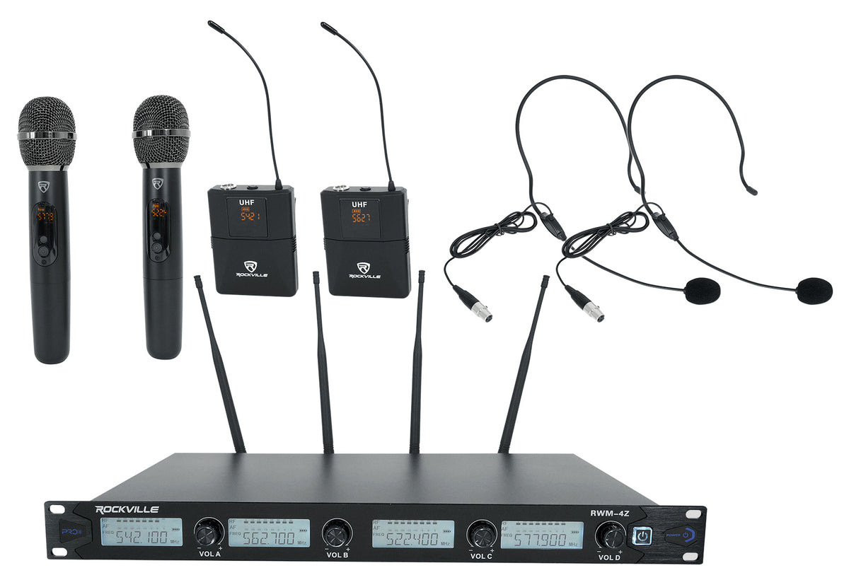 JBL EON ONE MK2 Rechargeable Line Array DJ PA Speaker+2 Handheld+2 Headset Mics