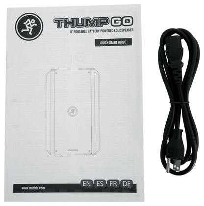 Mackie Thump GO 8" Portable Battery-Powered Rechargeable DJ PA Speaker+Bluetooth