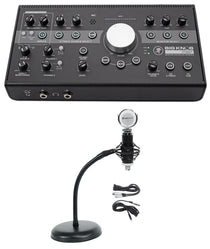 Mackie Big Knob Studio + Plus Monitor Controller Interface+Microphone+Mic Stand